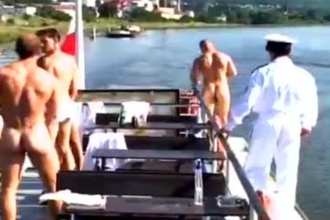 group nail Homo Sex By Navy mates In A Boat