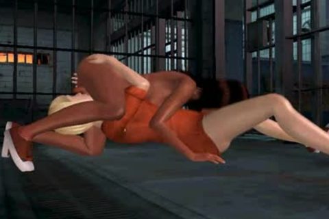 3D ebon tranny gets fucked