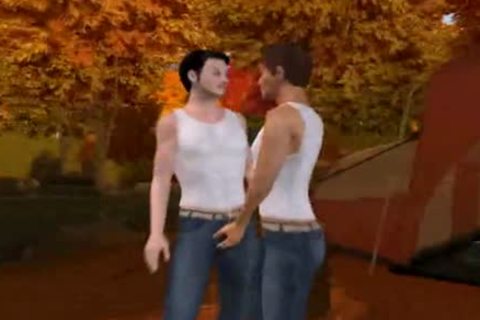 3D Cartoon Hunk Getting drilled Hard whilst