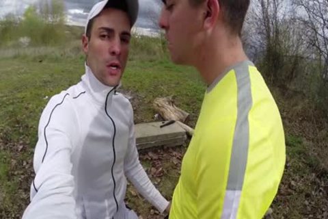 This homosexual pair enjoy Sodomizing Outside In Nature