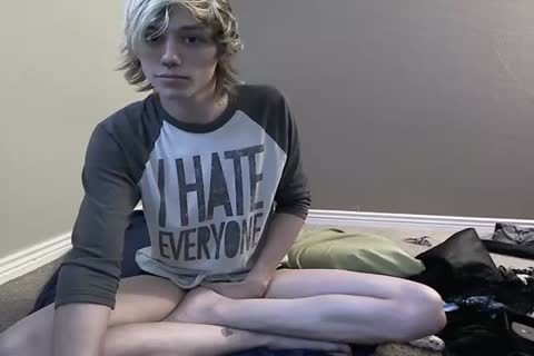 boy With White Nylon panties