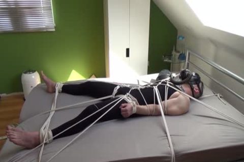 Two legal age teenagers Having joy In Lycra With Breathcontrol And Magic Wand