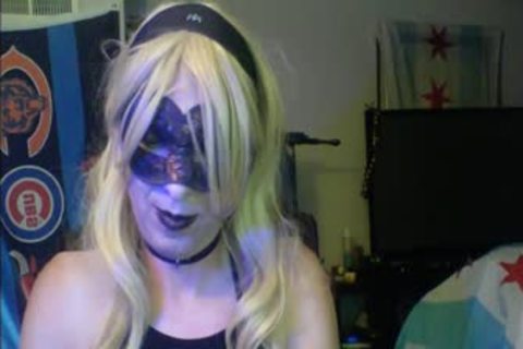 charming blonde Goth CD Strikes one greater amount time (full Show)