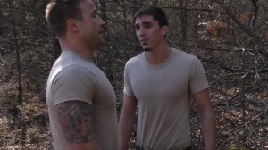 Drill The Sergeant - Damien Kyle and Tanner Tatum Hunk bang