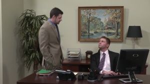 Married To The Boss - Andrew Stark and Jake Wilder anal slam