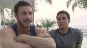 Brandon & Titus: unprotected - anal Scene