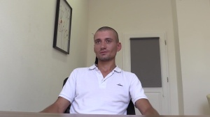 A young guy with worthy looking body butthole hammered