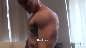 A tall and biggest open-minded bodybuilder 