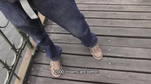dilettante boy sucks a strangers jock outside