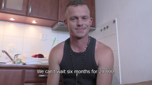 The well-build body acquires a admirable butt banging