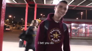 Friday evening fuck with straight lad