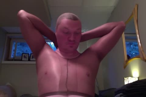 Fullbody hose Encasement Layering Nylon cum