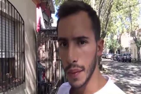 POV Camera chap banging Straight Latin Macho chap