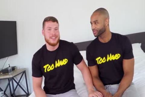 Interracial Love - yummy underwear Model Takes On new guy