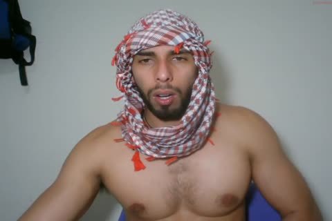 Arab chap With tasty Assplay