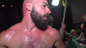 FalconStudios: Adam Killian escorted by Jessie Colter in club