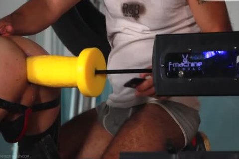 James Oakleigh Takes A Serious Fisting And Monster plow Machine sex tool