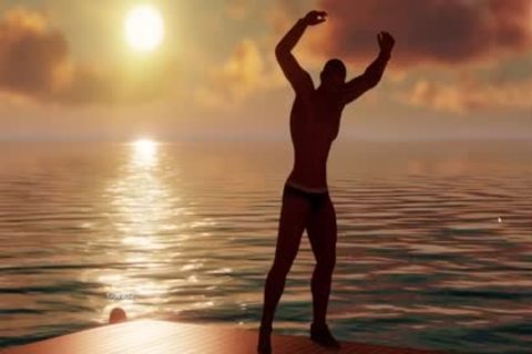 lovely twink Dancing  , 3D Animation , 3D manga