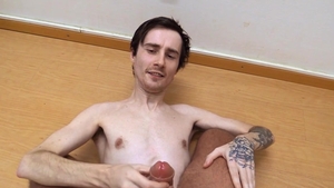 Dirty Scout - Super slim amateur blowjob cum indoors