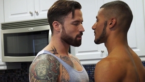 SayUncle Labs - Dominic Santos hard rides a hard dick sex tape