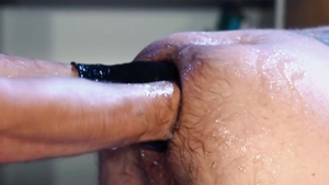 Fisting Central: Jock has a taste for plowing hard