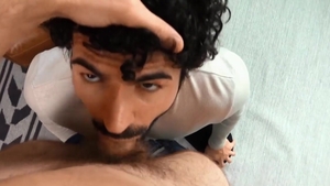 DrillMyHole.com - Ian Greene next to Paul Wagner POV gagging