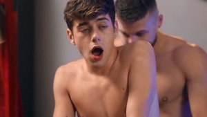 DrillMyHole - Twink boy Devy shows big dick