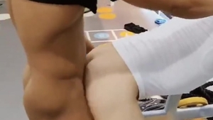 Chinese Fitness coach tempt And bonks Trainer