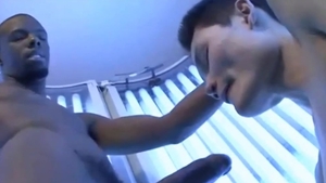 GayAsianNetwork: Jerking huge balls in sauna