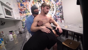 ClubBangBoys - Young brunette bareback sucking dick video