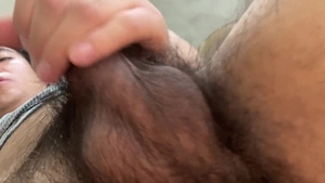 POV jerking off My schlong & Showing My Hig anal Till sperm flow