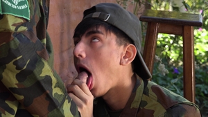 MilitaryDick: Quiffed Up Twinks at Camp