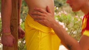 Blowing a Load on Kieron's Cock