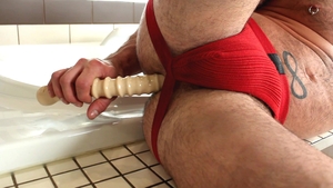 maskurbate: Jeff's Big Toy in Manuel's Tight Hole